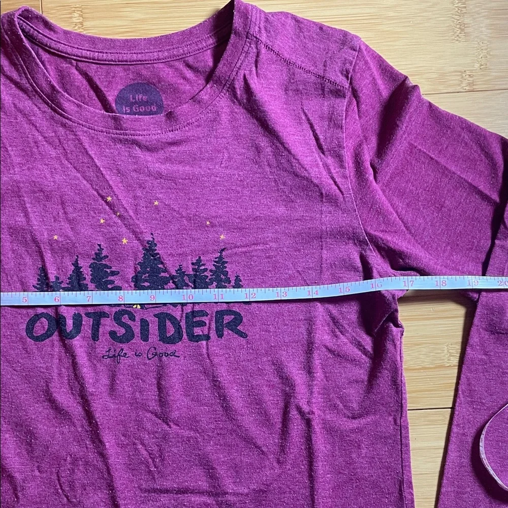 Life Is Good “cool tee” OUTSIDER Graphic Top - Picture 4 of 5